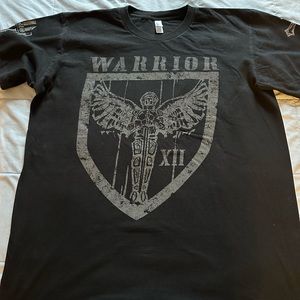 Warrior Brand American Apparel Tee Shirt Size large